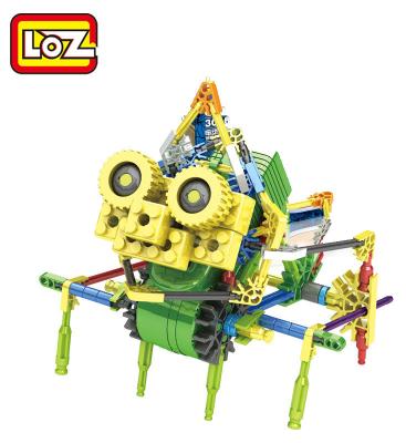 China Building Blocks Model Building Blocks Toy Electric Motor Robots Building Blocks LOZ Sets Gift For Child for sale