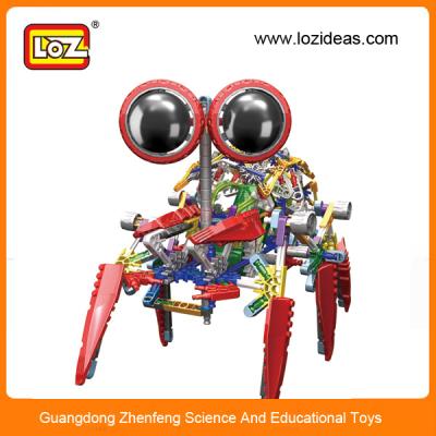 China Construction Toy LOZ Toy Plastic Electric Block Mechanical Robot for sale