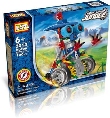 China Electric construction toy LOZ robot kit, educational robot, construction toys for sale