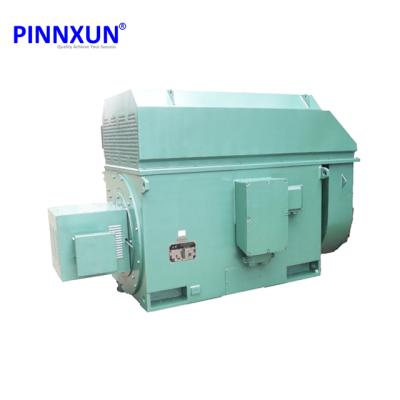 China 6000V 10p Electric Motor Totally Enclosed Slip Ring Motor 500HP IC611 IMB3 for sale