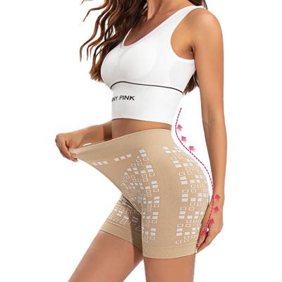 China Breathable Seamless Magical Body Shaper Shorts Elastic Body Shaper Briefs Printing OEM Thigh Compressor Capri Body Shorts Shaper for sale