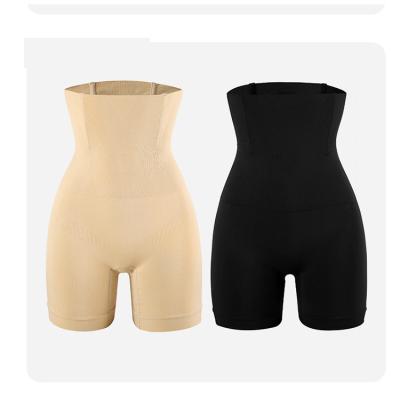 China Breathable Women Waist Lifter Thick Leather Tummy Control Body Shaper Seamless Shapewear Top Slimming Panties Shorts for sale