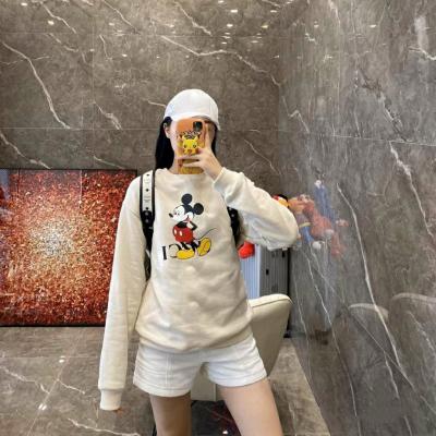 China New Mickey Mouse T-shirt Women Men Sweatshirt Lovers Plus Size Unisex Hooded Sweatshirt Hoodie for sale