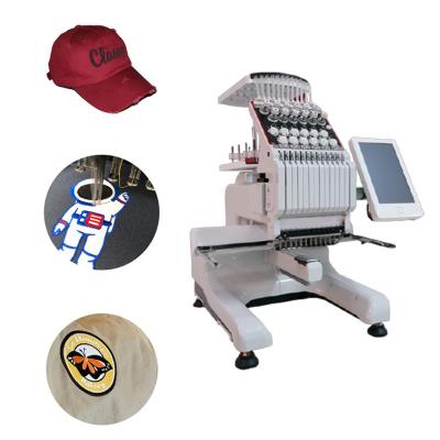 China Full Automatic Factory Cap Embroidery Computrised Single Tack Machine for sale