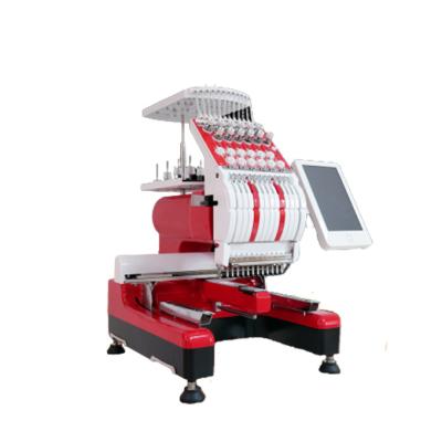 China Automated Factory Single Head T-shirt Shoe Embroidery Machine for sale