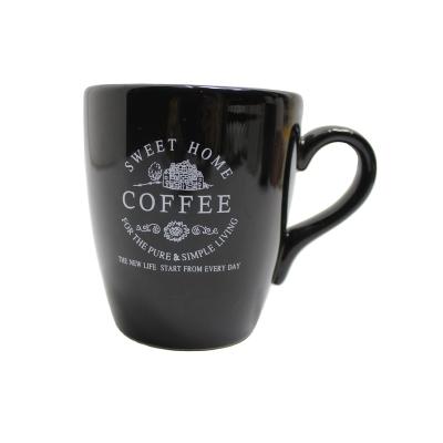 China Viable Black Mug Coffee Mug Ceramic Coffee Mug Tea Mug Sets Stoneware Coffee Mugs for sale