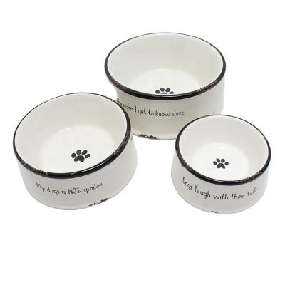 China China New Design Modern Dog/Cat Product Decal Sustainable Cute Cute Drinking Bowl For Dog for sale