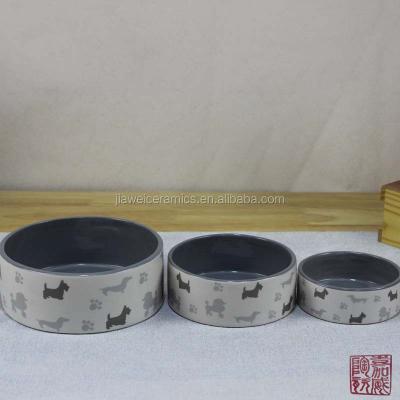 China Viable dog bowl and porcelain bowls and ceramic ceramic dog bowl for sale