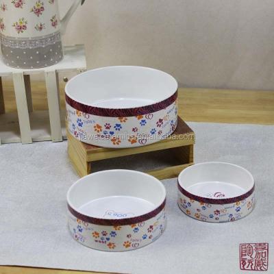 China Sustainably Feeding Dog Bowl And Pet Feeding &Porcelain Cat for sale