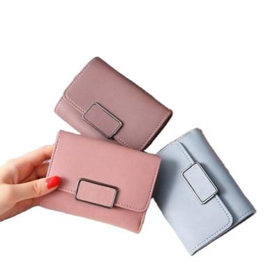 China RFID wholesale Female Short mini hand bags women All-match women wallet with card holder clutch bag wholesale for sale