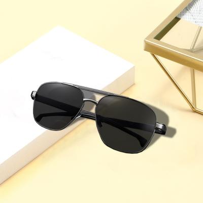 China Aluminum Magnesium Lentes Polarized Frame De Sol Drive Oval Vintage Glasses Sunglass Brand Suowei OEM High Quality Fishing Sunglasses Men for sale