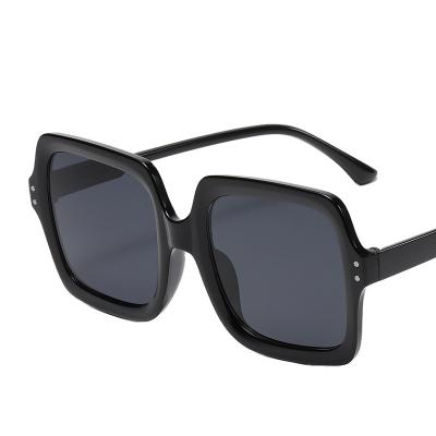 China High Quality Suowei OEM Black Sunglasses Vintage Oversized Sun Lenses For Men Fashion Lentes de sol Trend for sale