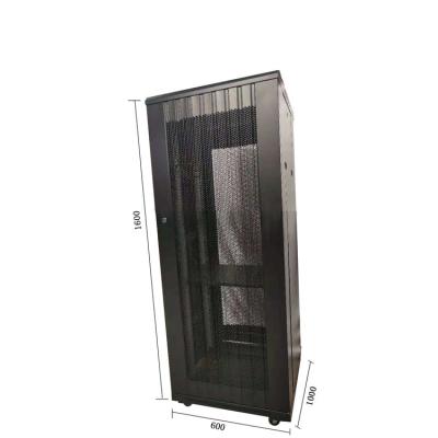 China 19 inch 32u intelligent network server rack floor standing network cabinet Te koop