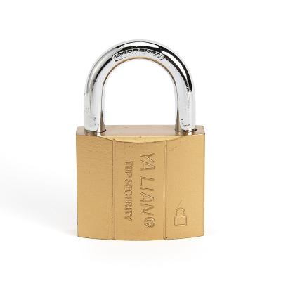 China Custom Modern High Quality Imitation Copper Outdoor Atom Lock Cheap Price Padlock for sale