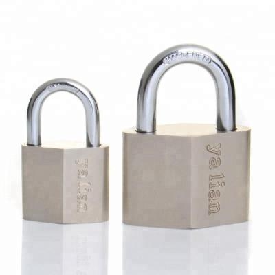 China Security Diamond Iron Padlock Nickel Plated Iron Top for sale