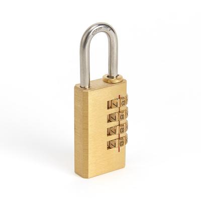 China Factory Price Outdoor High Quality Password Security Padlock High Security Brass Padlock for sale