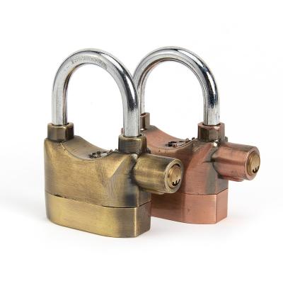 China Outdoor Factory Price Special Design Multiple Size Eco - Friendly Alarm Zinc Alloy Lock for sale