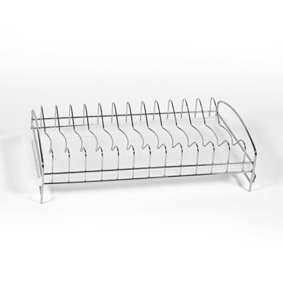 China Sustainable Storage Rack Buffet Stainless Steel Dish Organizer Dish Drying Rack for sale