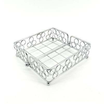 China Perfect Metal Wire Pattern Decoration Paper Towel Rack And Shelf Welding Wholesale for sale