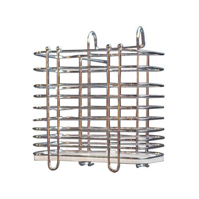 China Minimalist Drain Rack Kitchen Sink Cage Chopsticks Spoon Soup Holder Chopstick Hanging Drying Rack for sale