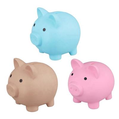 China Tin Cartoon Pig Shaped Piggy Bank Kids Toys Birthday Gift Custom Home Decor Piggy Bank for sale