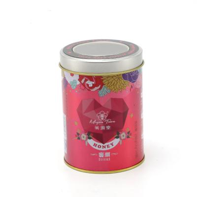 China Wholesale Recycable Matierials Metal Tin Container For Honey Products for sale