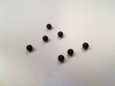 China Matte Finishing High Bounce Rubber Ball Standard Size With High Extrusion Resistance for sale