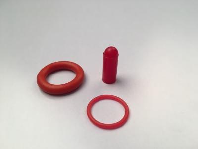 China Marine Water Resistant NBR O Ring In Red Colour With Good Balance Properties for sale