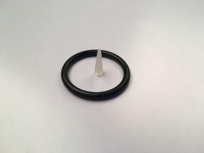 China Elastic EPDM Rubber O Rings , Sealing Phosphate - Ester Thick Rubber Rings for sale