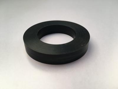 China Black Molded Flat Rubber Washers , Thick NBR Rubber Gasket For Air Conditioner for sale