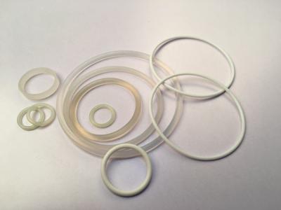 China Transparent Rubber O Rings Heat Resisting With Moderate Water Resistance for sale