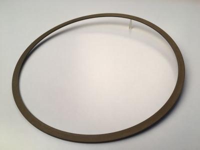 China High Extrusion Resistant PTFE Flat Gasket Heat Conduction In Brown  Washer for sale