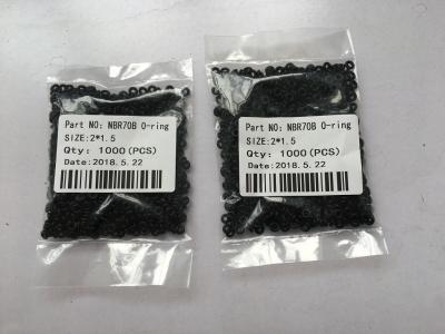 China 2 X 1.5mm Nitrile Rubber Nbr Oil Seals 40 - 90 Shore With Good Oil Resistance for sale