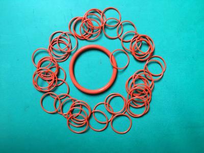 China Heat Resistance 50 Shore Silicone O Ring Seals for sale