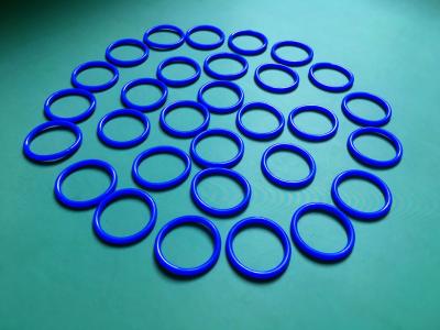 China AS568 Low Temperature Blue Silicone O Ring Seals for sale