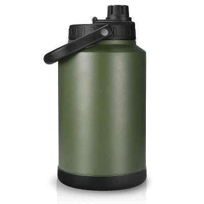 China PORTABLE Popular 128oz Vacuum Insulated Jug Stainless Steel Water Bottles Cups Canteen Cup Drinking Flask for sale