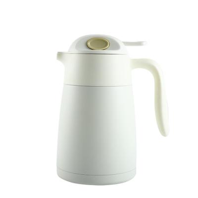 China WITH LID Fashionable Insulated Coffee Pot 2L Stainless Steel Metal Reuseable Coffee Pot Thermal Coffee Kettle Vacuum 1000 for sale