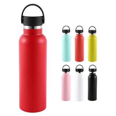 China PORTABLE Portable Vacuum Insulated Outdoor Sport Stainless Steel Leakproof Water Bottle With Custom Logo for sale