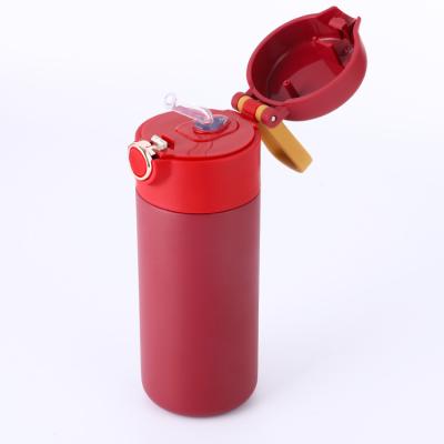 China PORTABLE Stainless Steel Vacuum Flask Water Bottle Insulated Child Customized Bottle With Straw for sale