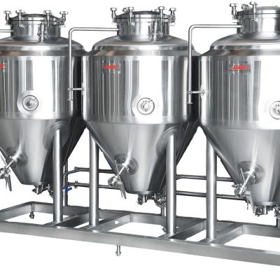 China Hotel 400L 4HLHigh Quality In-Skid Brewery Equipment Craft Beer Brew System Stainless Steel Tank DME Supplier for sale