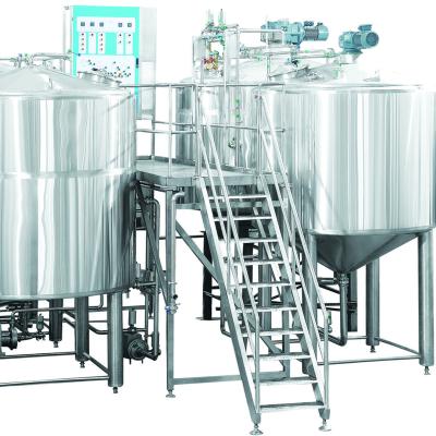 China food & High Quality Beverage Plant 5000L 4 Vessel Brewery Equipment Craft Beer Brew System Stainless Steel Tank DME Supplier for sale