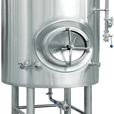 China Hotels 1000L Beer Tank Storage Tanks Health Food Bright Store 304 Stainless Steel for sale