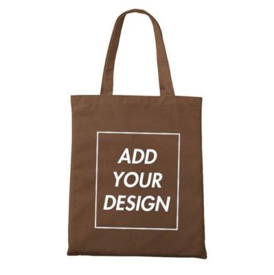 China Biodegradable Reusable Cotton Tote Bags Carry Bag Canvas Shopping Bag for sale