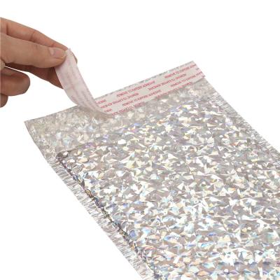 China Gift & Craft factory eco-friendly shipping waterproof aluminized plastic bubble bag for apparel packaging for sale