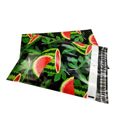 China Express Mailer OEM Shipping And Packaging Mailer Bag Custom Printed Graphic Poly Recycle Apparel Messenger Bag for sale