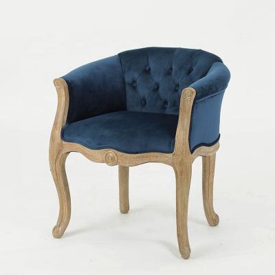 China Super Comfortable Home Fabric Armchair Furniture Antique Solid Wood Restaurant Furniture Chair (CH-939-1-Oak) for sale