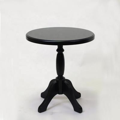 China European style dining room furniture wooden round table/restaurant hotel use wooden coffee tables and chairs DT-949 for sale