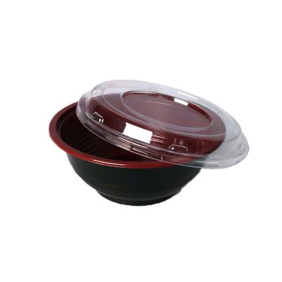 China Custom Disposable Plastic Storage Box Clear Food Logo PP Eco-Friendly Soup Cup With Lid for sale