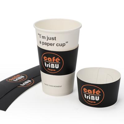 China Disposable Maker Disposable Kraft White Blacken All Paper Cups Milk Tea Hot Drinks Takeaway Coffee Cup With Lid for sale