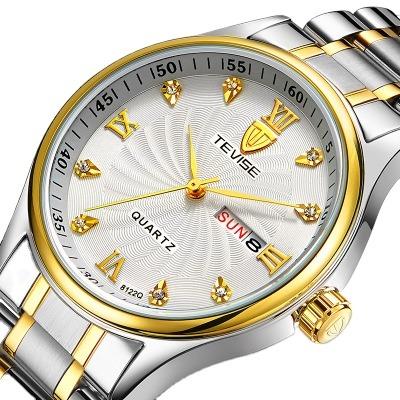 China Optional Color Luxury  Men  Quartz Watches Fashionable Couple Watches Te koop